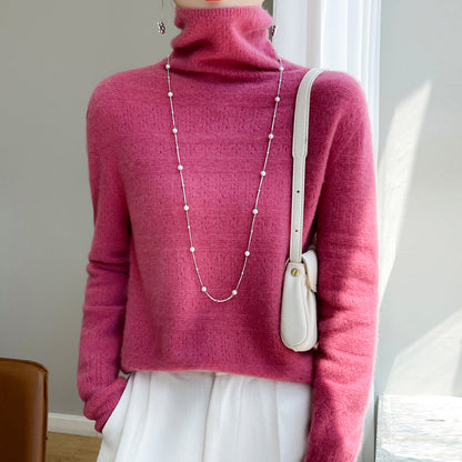 Cozy Crew Neck Sweater Women's Winter Top - Nocini