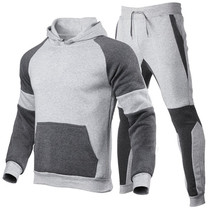 Comfortable Mens Jogging Suit Cotton Blend Sporty Style - Nocini