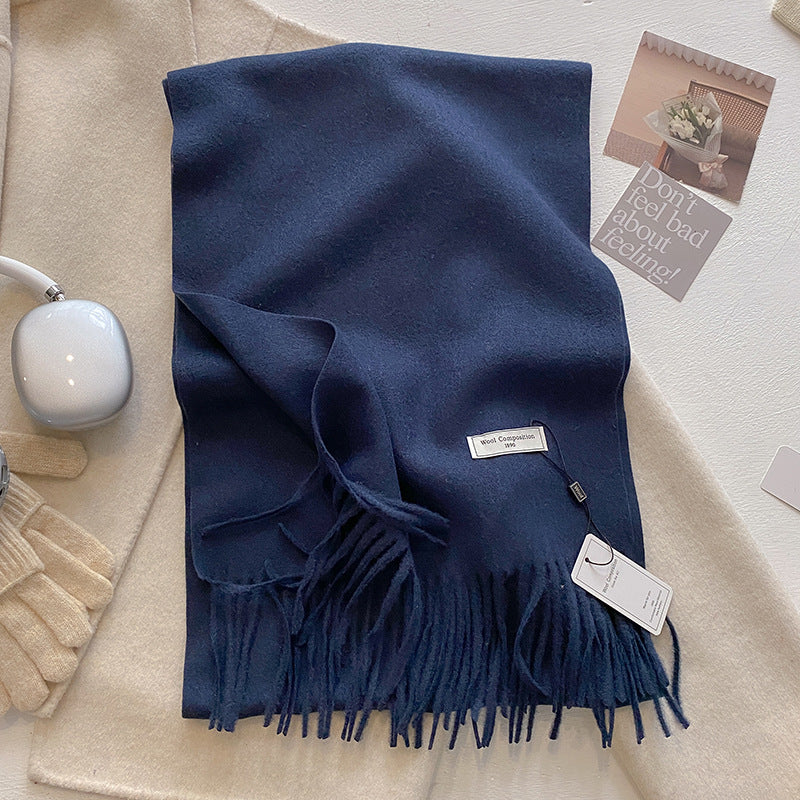 Cozy Lightweight Fringe Scarf Wrap