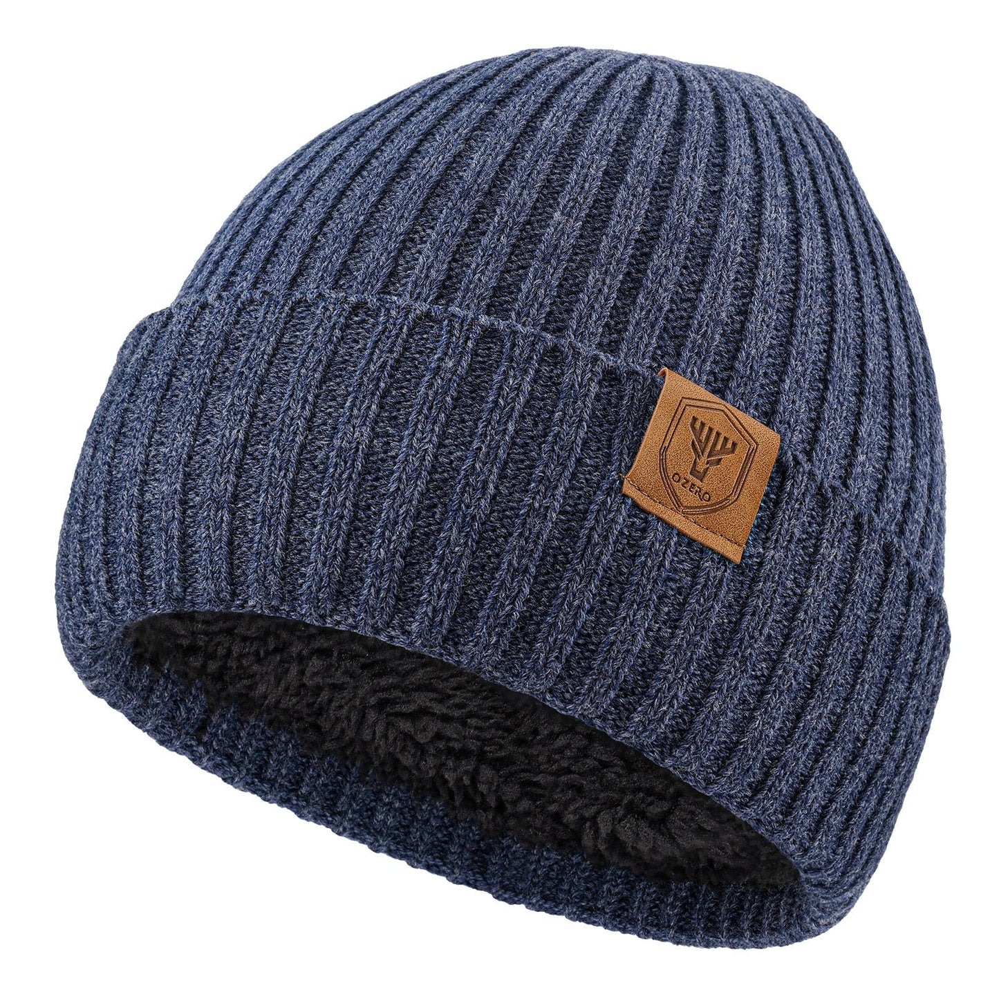 Warm Thick Cuffed Winter Beanie