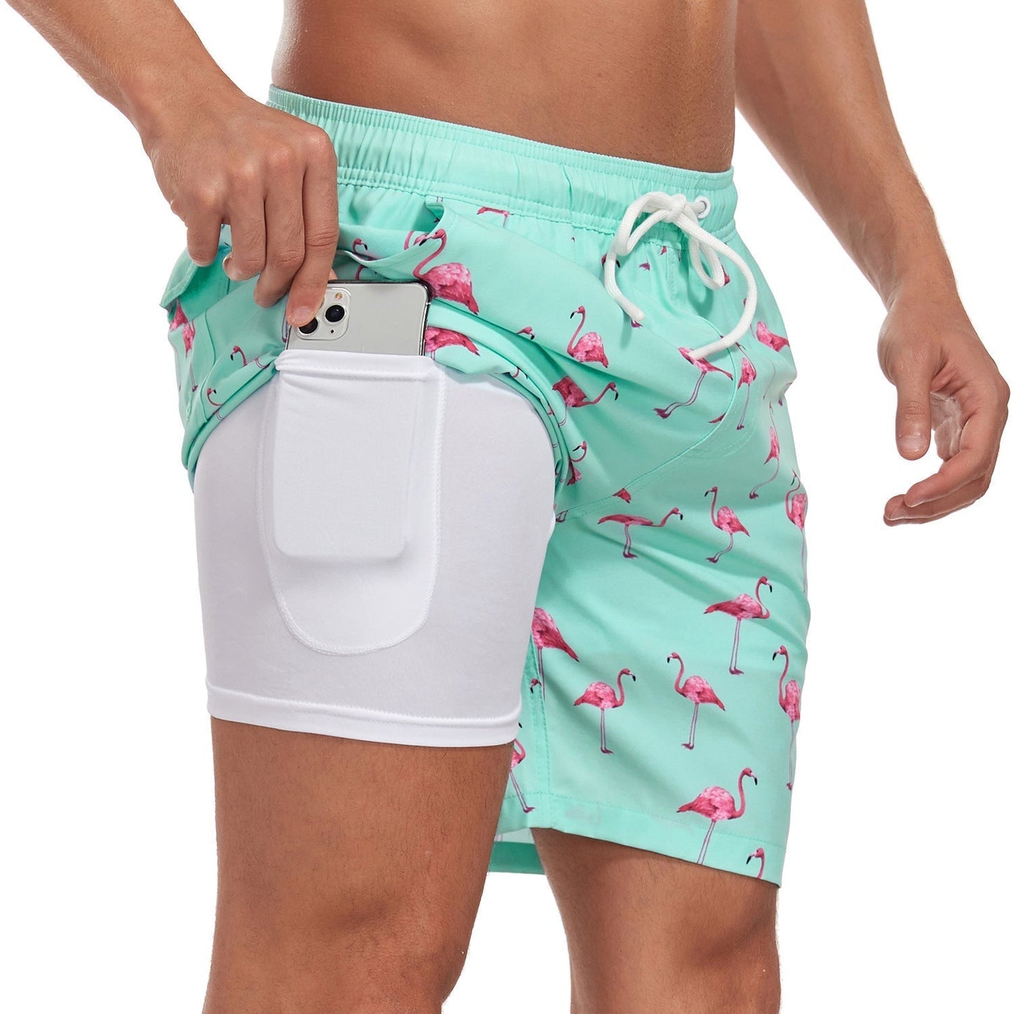 Men's Performance Swim Trunks | Quick Dry Lining