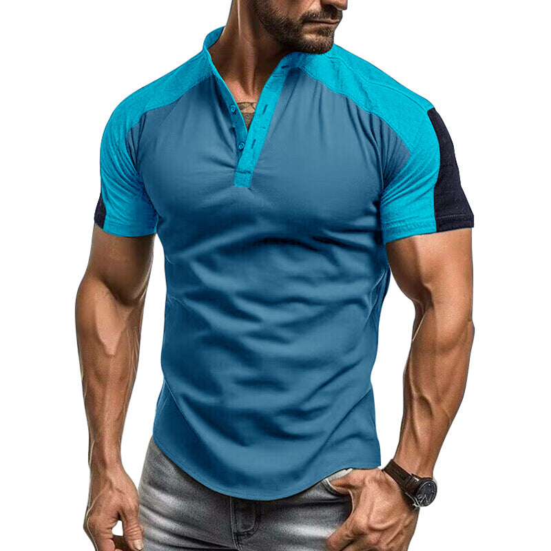 Men's Short Sleeve Casual Cotton Shirt - Nocini