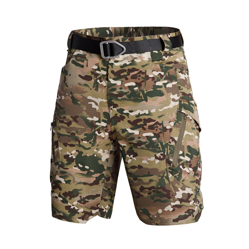 Comfortable Women's Cargo Shorts with Elastic Waistband