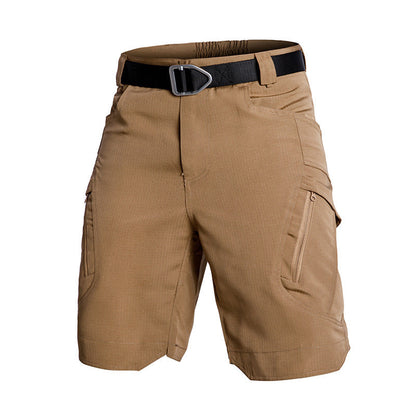 Comfortable Women's Cargo Shorts with Elastic Waistband - Nocini