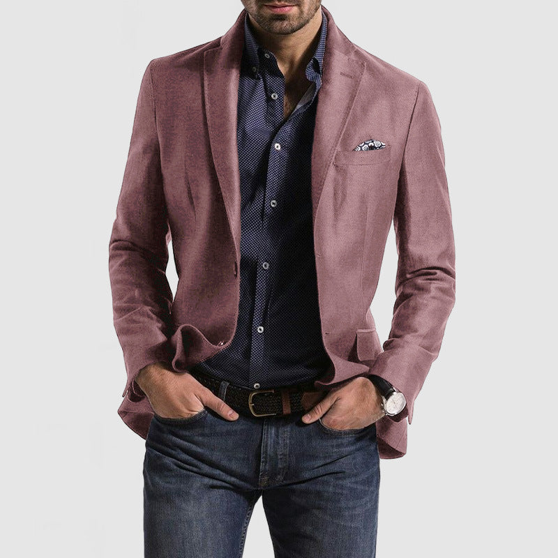 Slim Fit Men's Business Blazer
