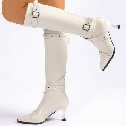 Clean Leather Ankle Boots