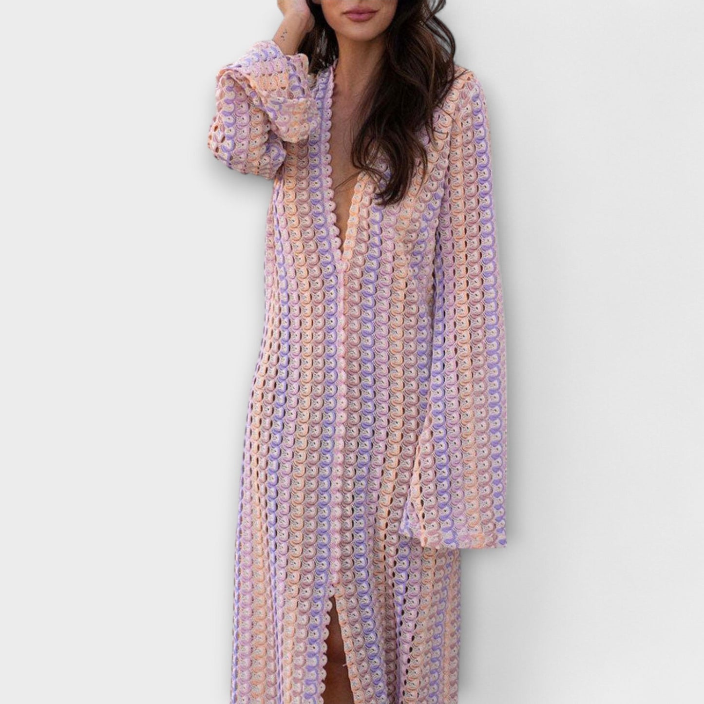 Sunny V-Neck Maxi Dress for Women