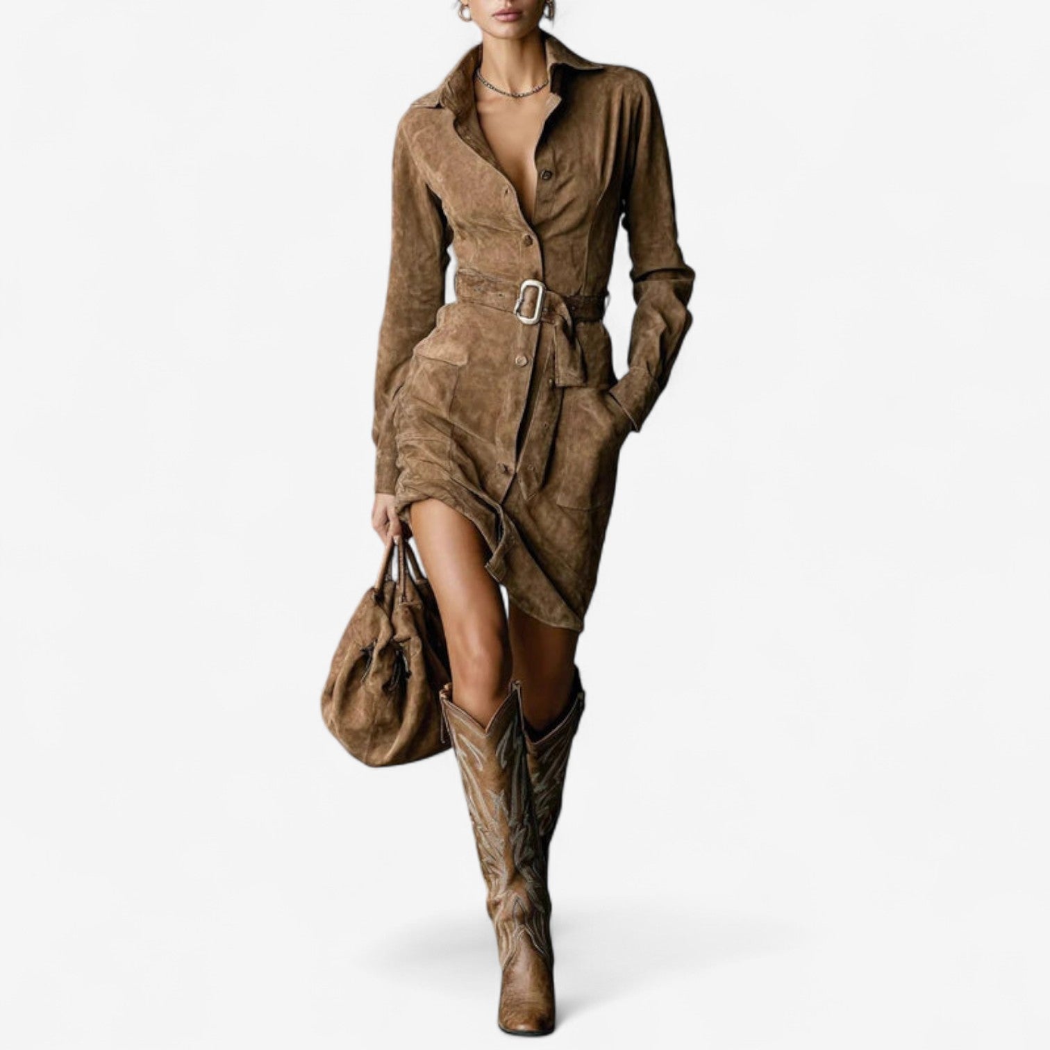 Timeless Chic Winter Dress - Olytrend