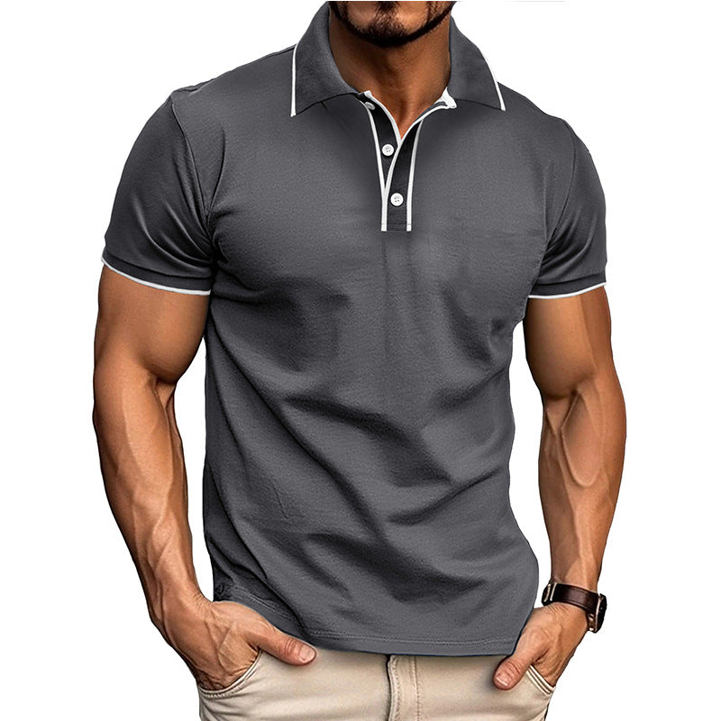 Slim Fit Men's Polo Shirt – Moisture Wicking Short Sleeve - Nocini