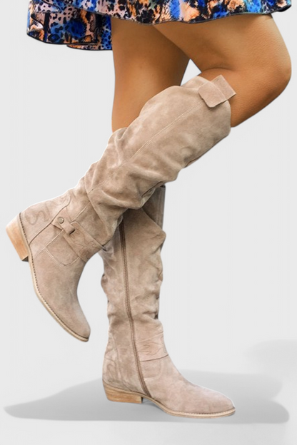 Classic Vintage Knee High Boots
