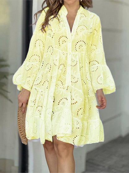 Chic Layered Short Sundress