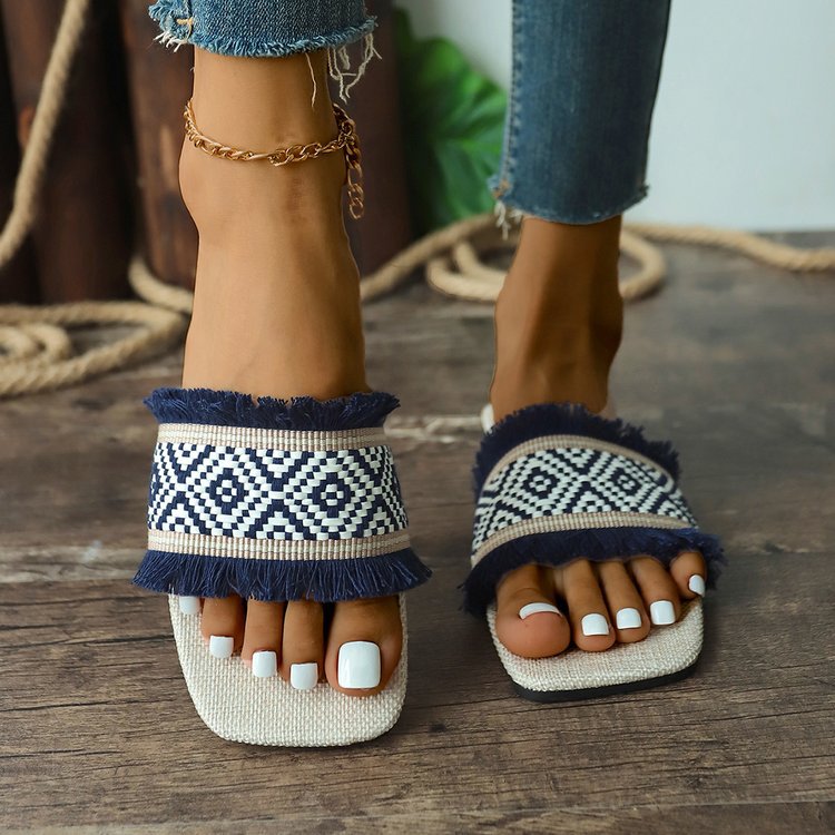 Trendy Tassel Ballet Shoes