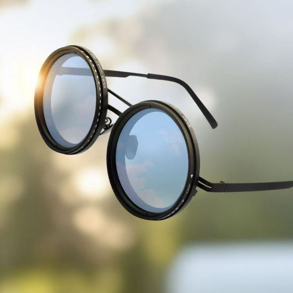 Polarized Shades with Variable Tint