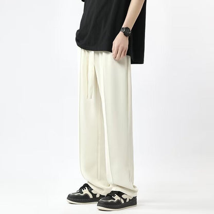 Comfortable Loose Fit High Waist Trousers for Men
