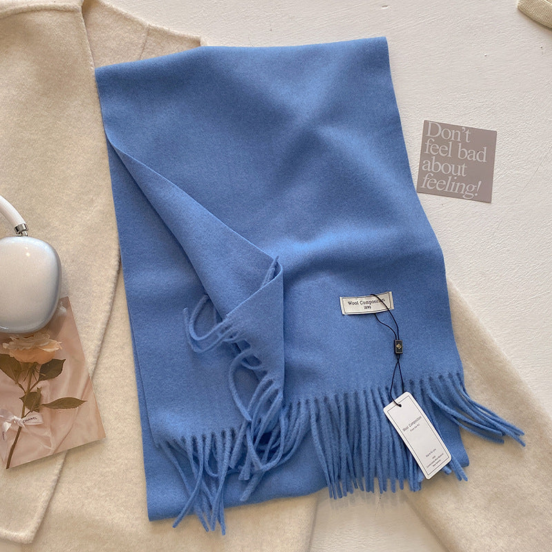 Cozy Lightweight Fringe Scarf Wrap