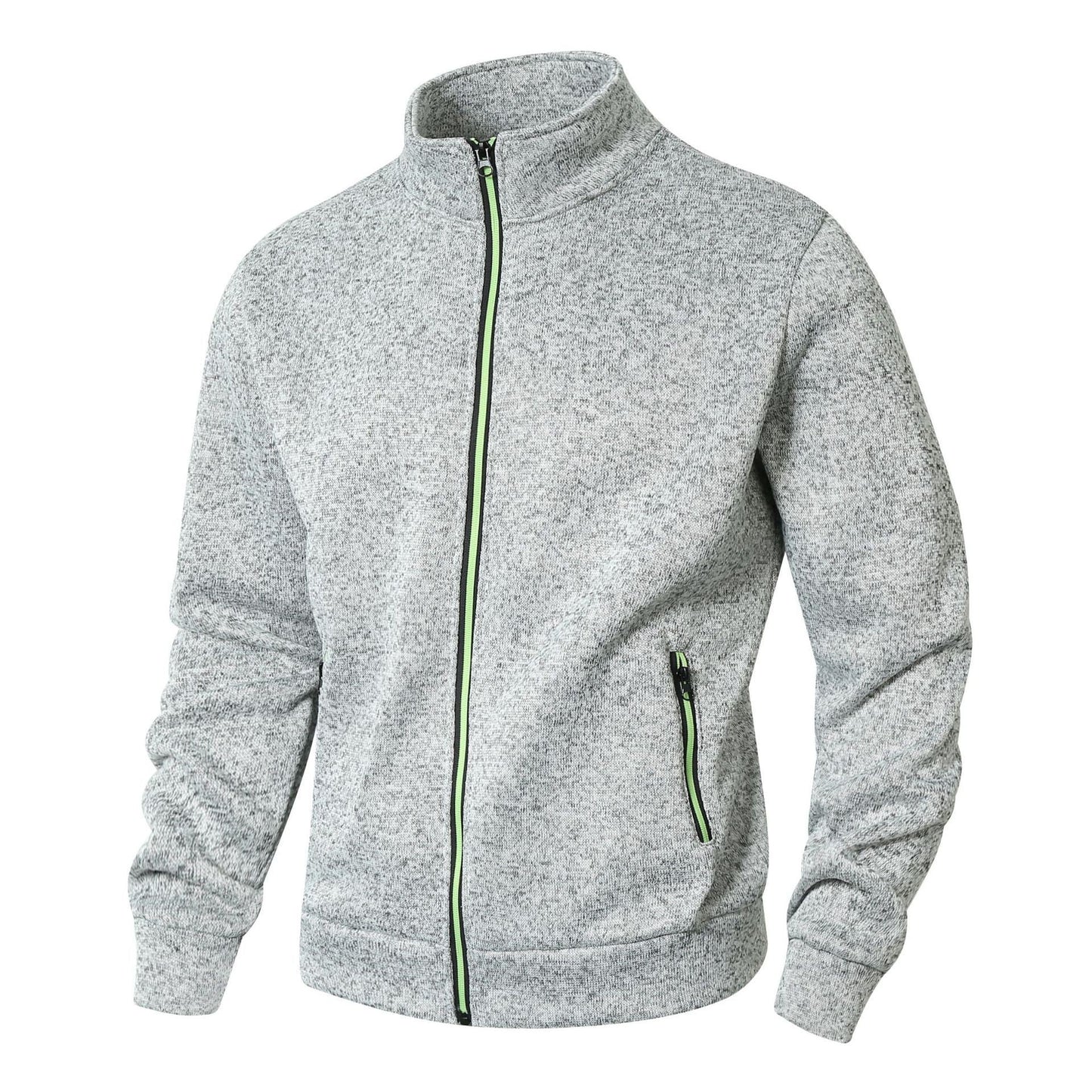 Classic Fit Mens Zip Up Coat