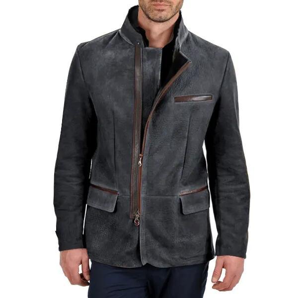 Slim Fit Casual Zip Jacket for Men - Nocini