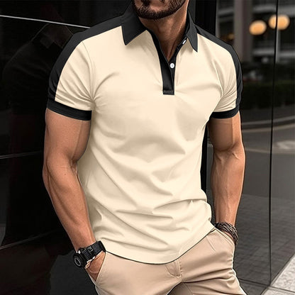 Slim Fit Men's Polo Shirt in Soft Cotton - Nocini