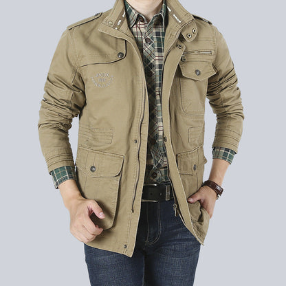 Casual Outdoor Jacket - Loose Fit - Water Resistant
