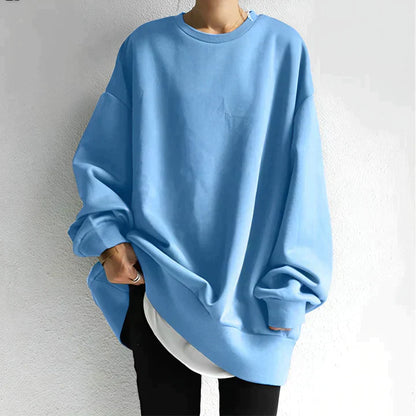 Cozy Women's Relaxed Fit Cotton Sweatshirt