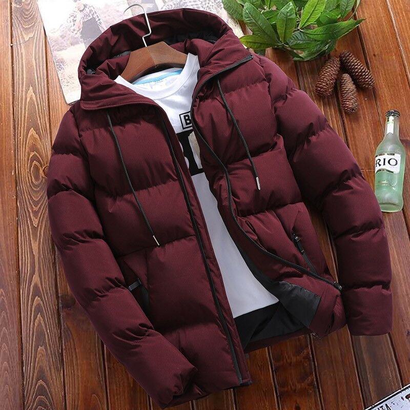 Casual Quilted Hoodie Jacket for Men - Nocini
