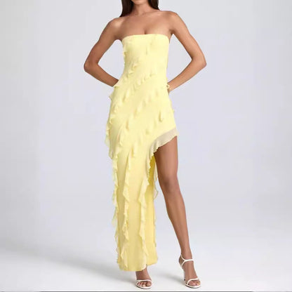Elegant Strapless Women's Party Dress - Nocini