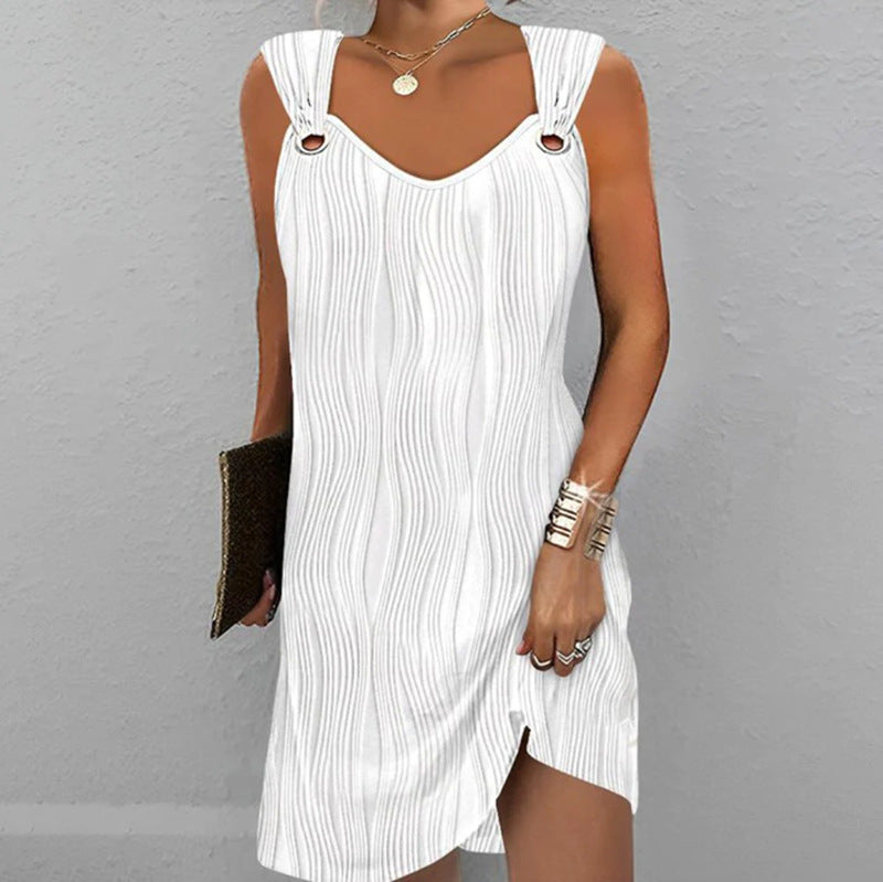 Women's Fit and Flare Mini Dress - Nocini