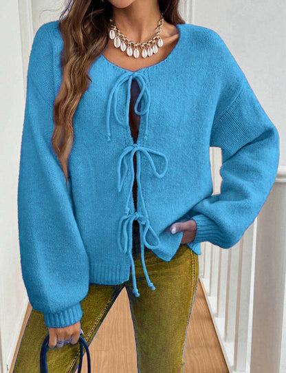 Chic Cable Knit Pullover Sweater