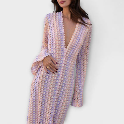 Sunny V-Neck Maxi Dress for Women