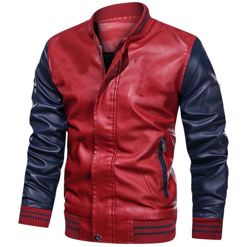 Men's Slim Fit Zip Jacket with Ribbed Hem