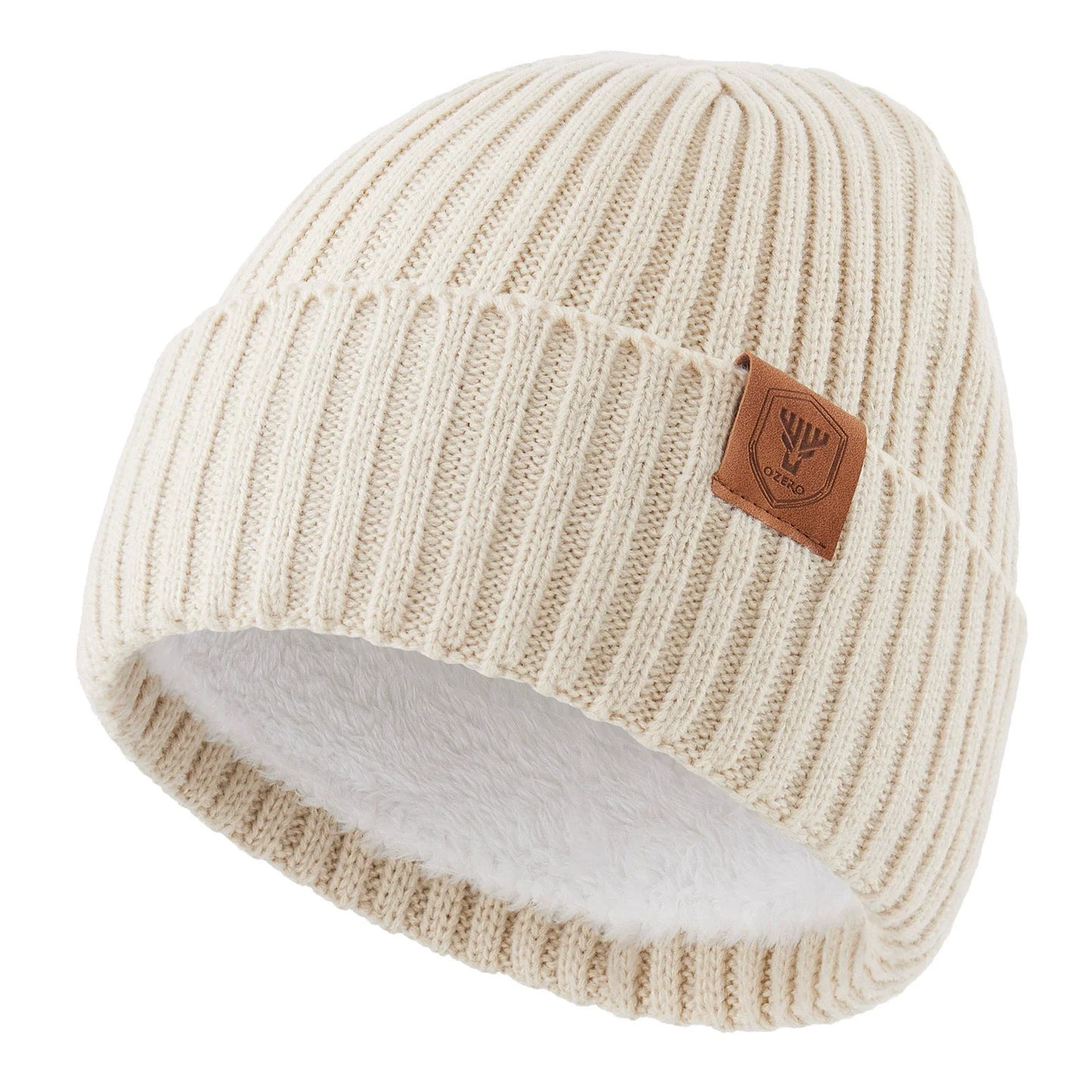 Warm Thick Cuffed Winter Beanie