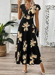 Comfortable Women's Maxi Floral Dress