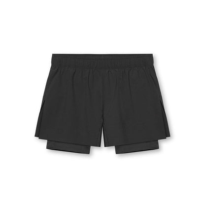 Men's Sports Shorts - Slim Fit - Moisture Wicking Active Wear