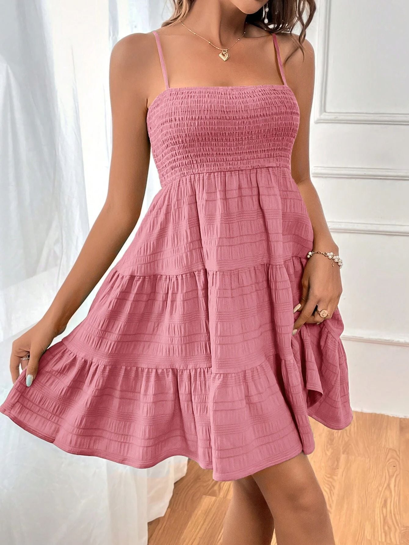 Casual Summer Sleeveless A-Line Mini Dress