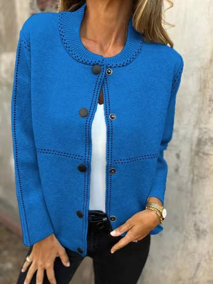 Cozy Women's Open Front Cardigan Sweatshirt