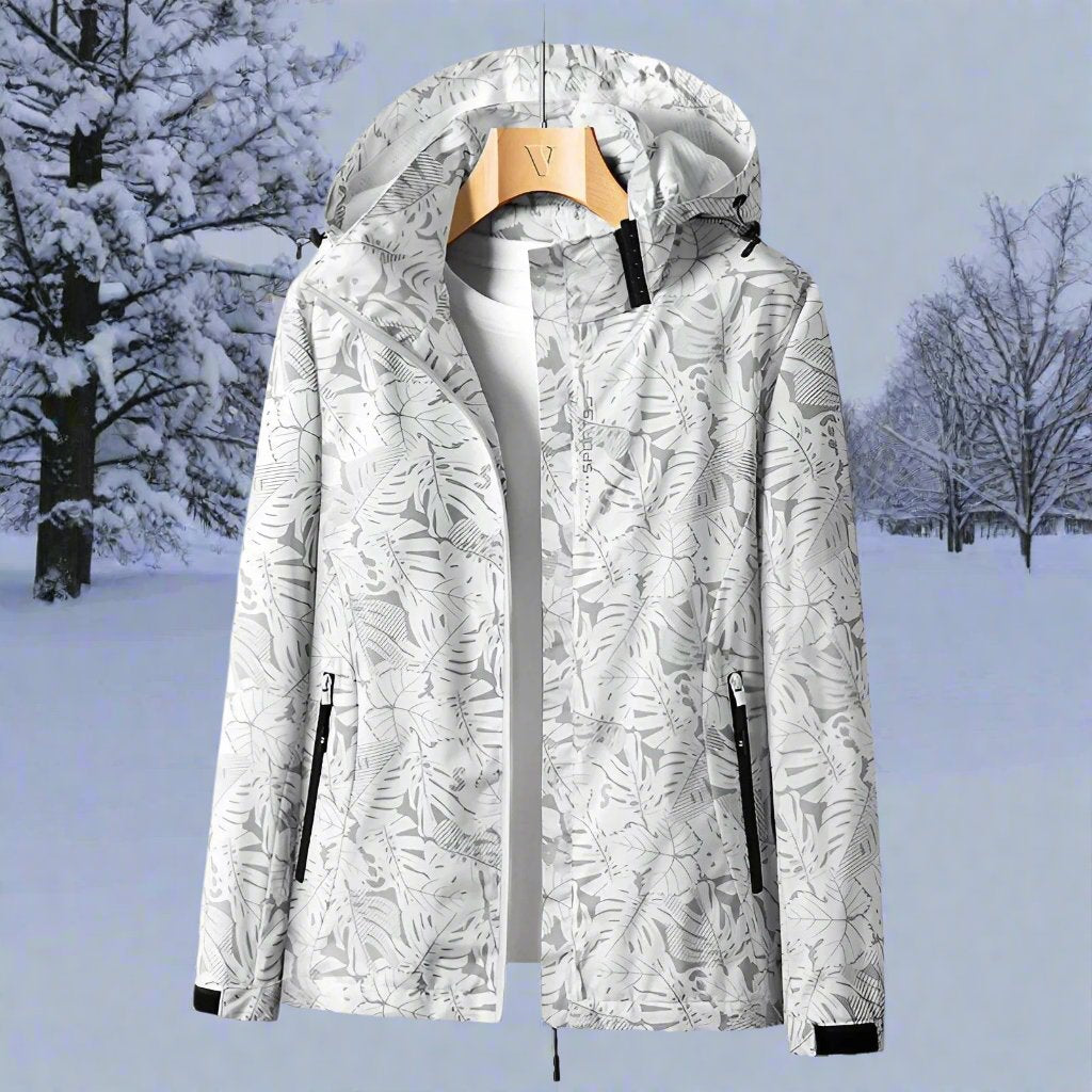 Waterproof Hooded Women's Zip Jacket