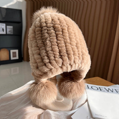 Soft Pompom Winter Beanie Hat - Nocini