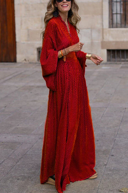 Beautiful Long Sleeve Maxi Dress for Women