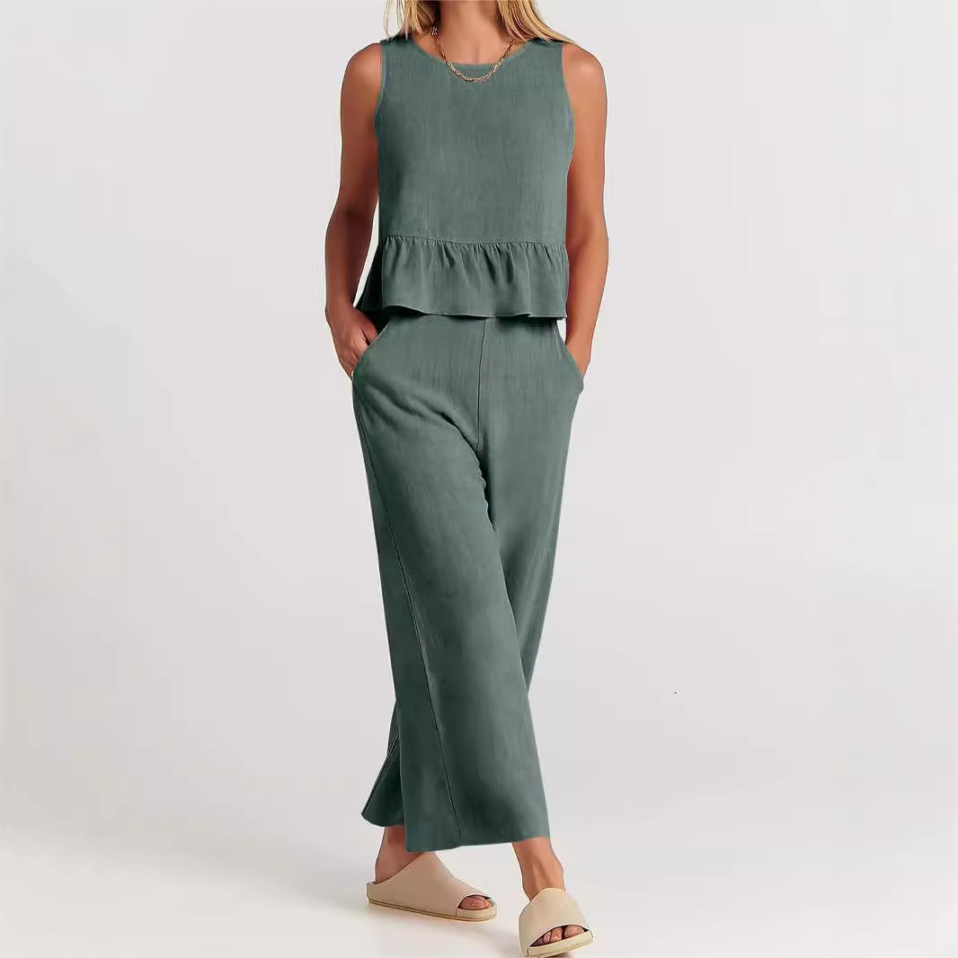 Ladies Loose Fit Tank Top Soft and Airy Blend - Nocini
