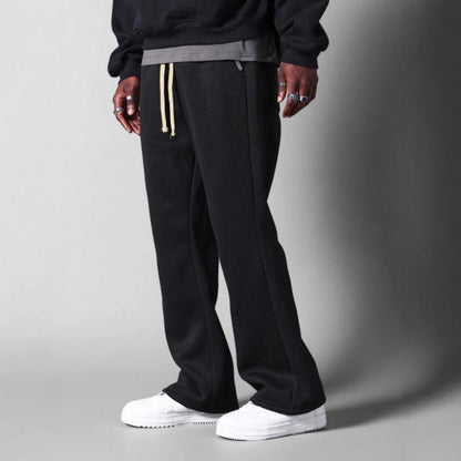 Men's Fleece Joggers – Soft Cotton – Casual Loose Fit
