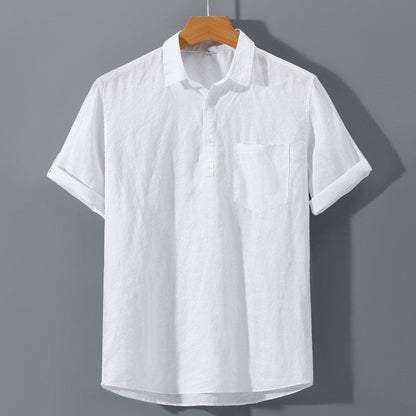 Casual Fit Short Sleeve Polo Shirt for Men