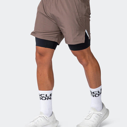 Men's Athletic Shorts - Lightweight - Slim Fit - Moisture Wicking