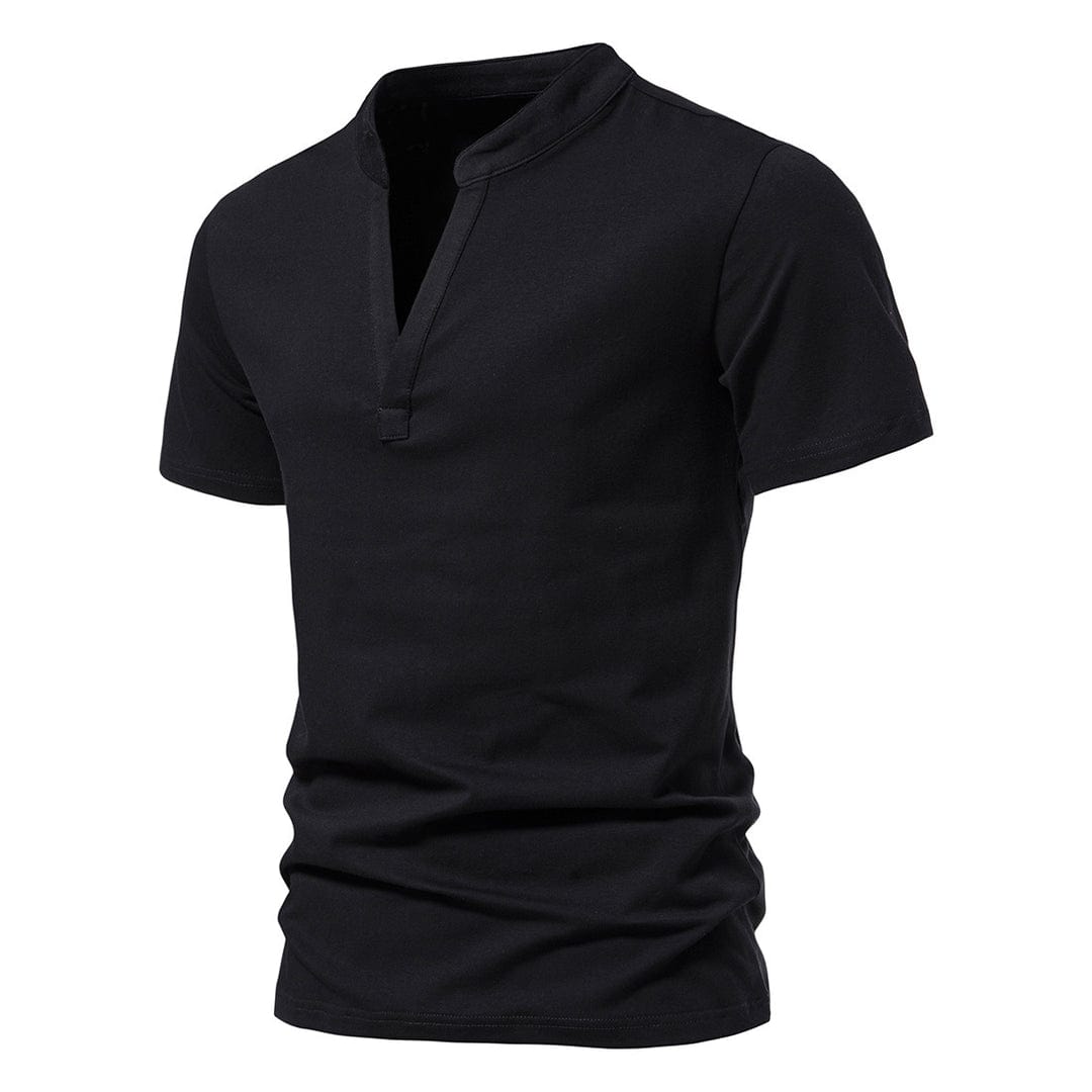 Classic Men's V-Neck Tee - Soft & Relaxed Fit