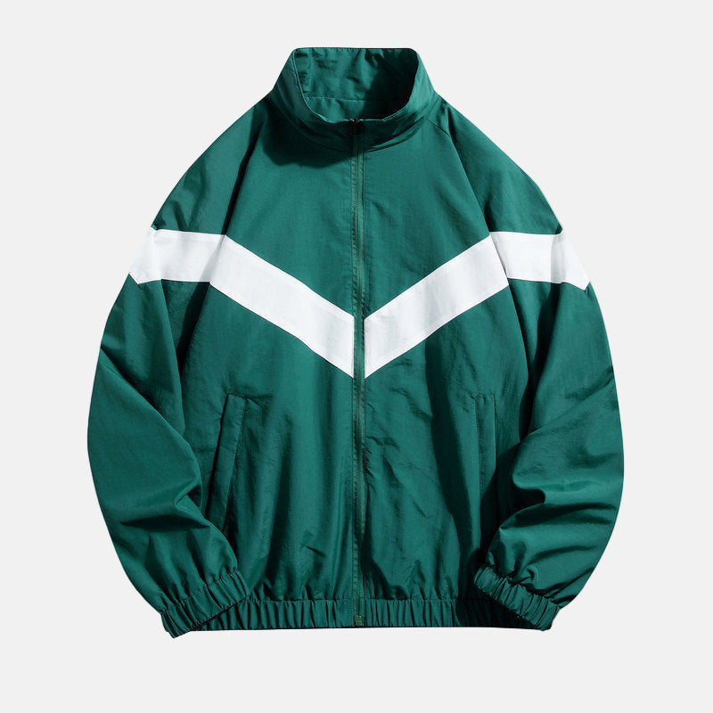 Sporty Stripe Running Jacket