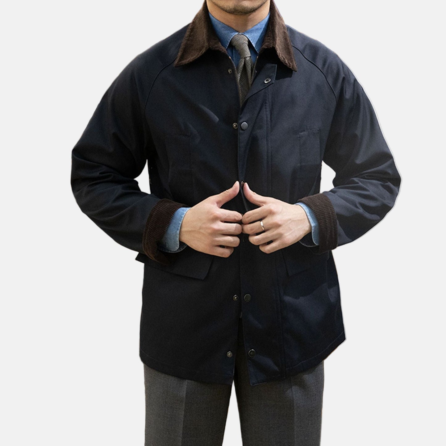 Casual Soft Cotton Coat - Nocini
