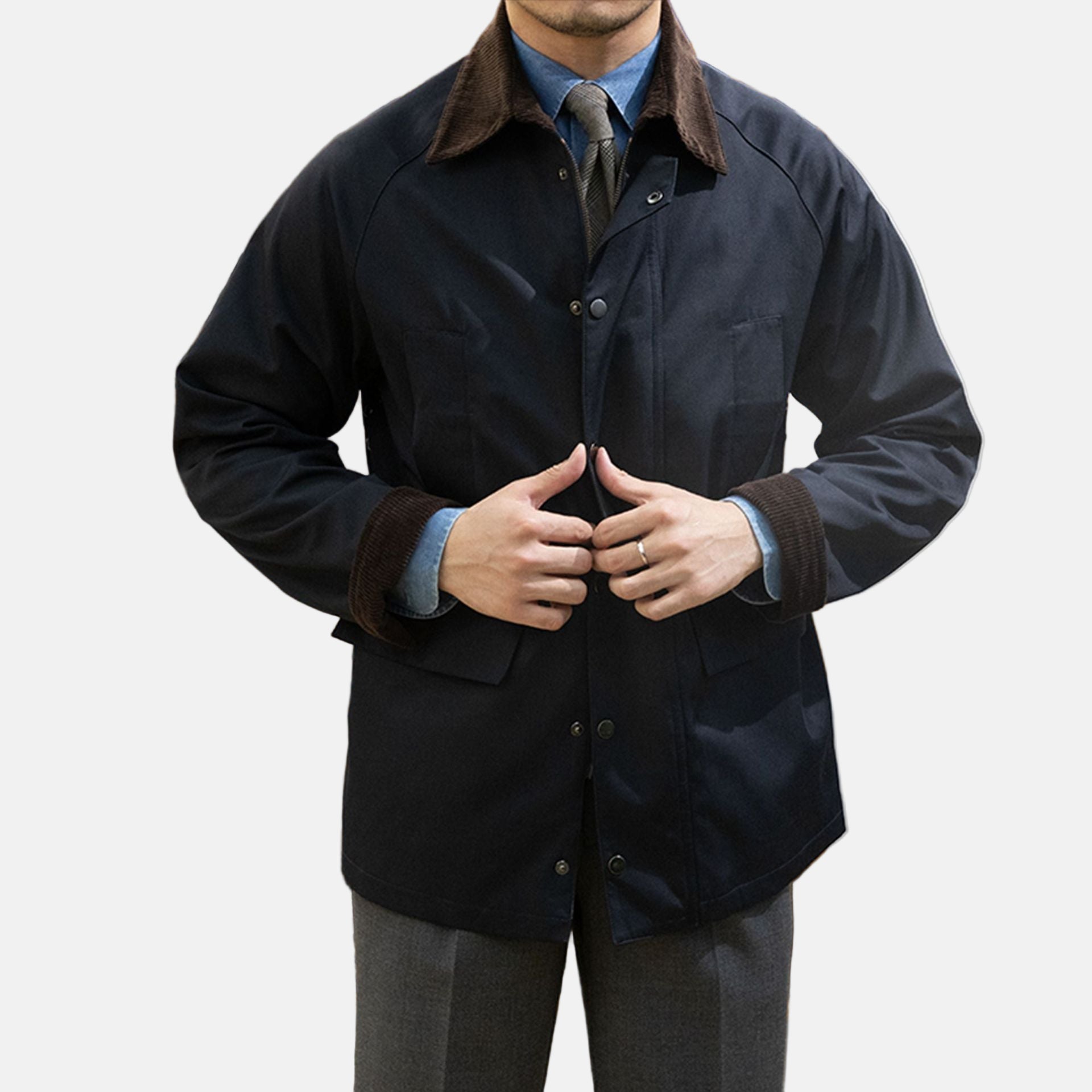 Casual Soft Cotton Coat - Nocini