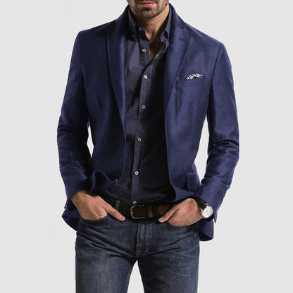 Slim Fit Men's Business Blazer
