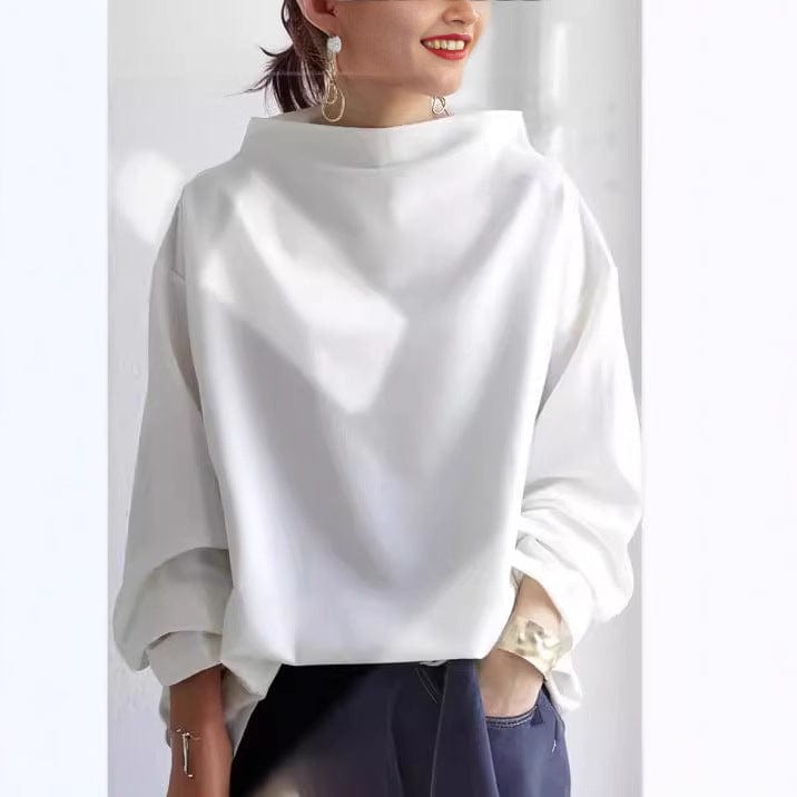 Cozy Crew Neck Sweater Top