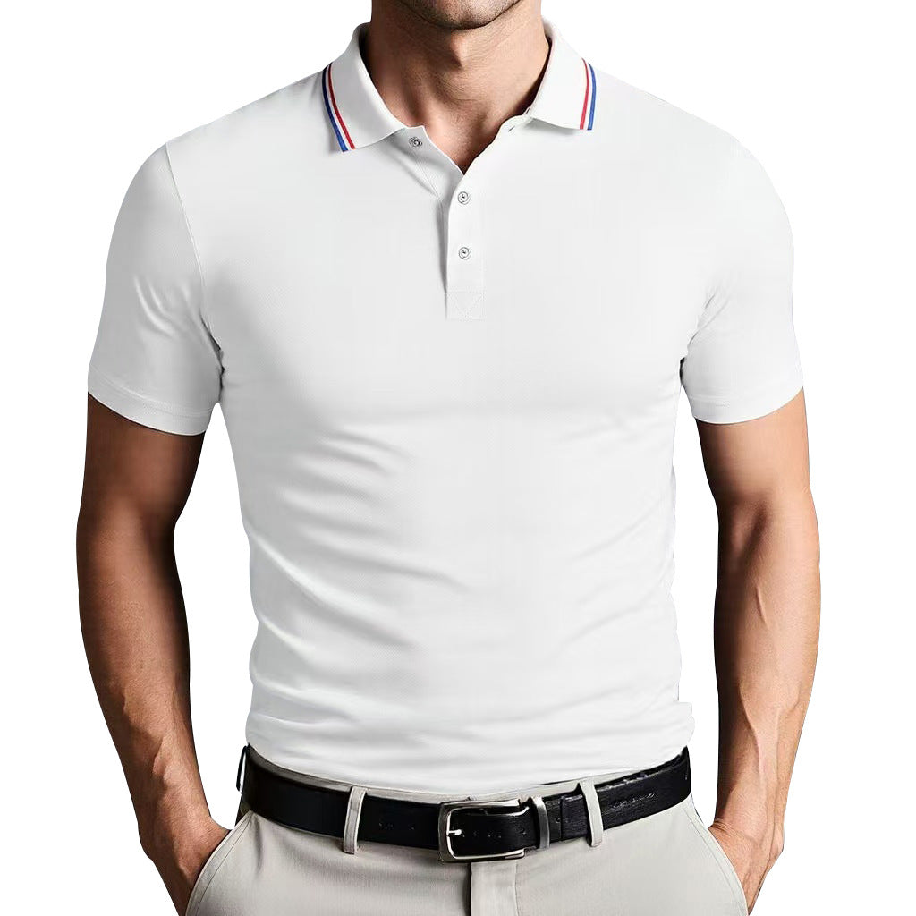 Men's Slim Fit Breathable Polo Shirt - Nocini