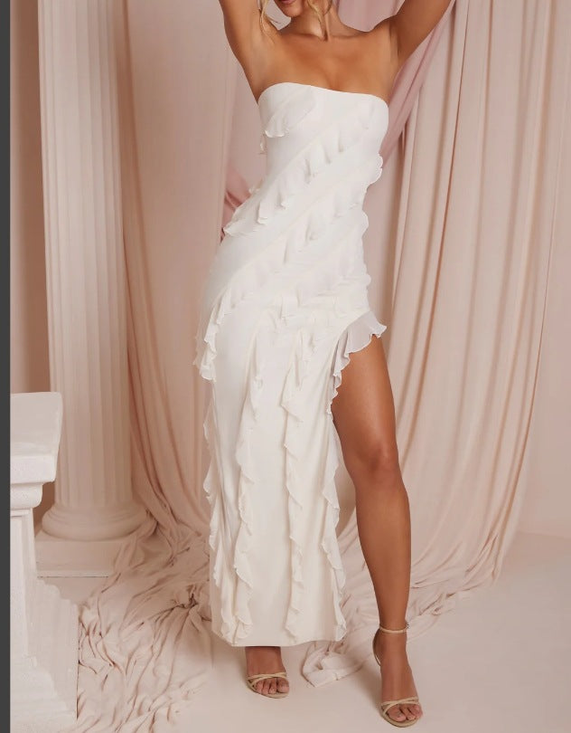 Elegant Strapless Women's Party Dress